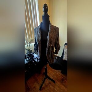 Wet Seal Gray Cardigan Sweater